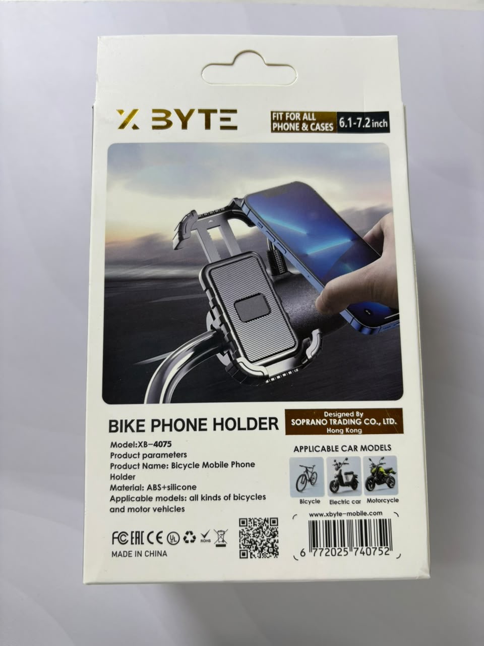 Soporte de teléfono para moto y bicicleta - imagen 2