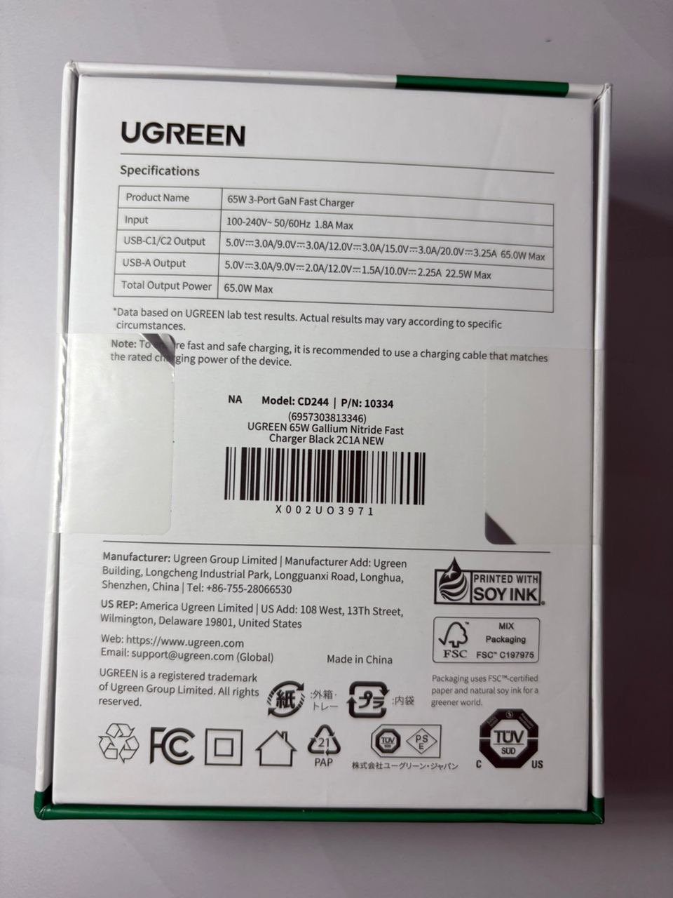Cubo 65w Marca Ugreen - imagen 2