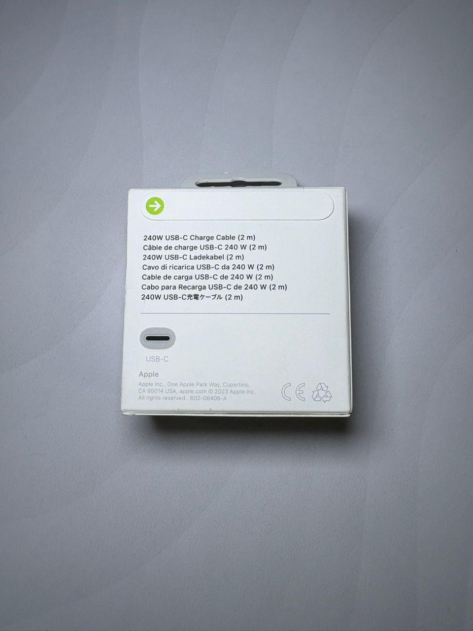 Cable Apple Original Tipo C (2m) - imagen 2