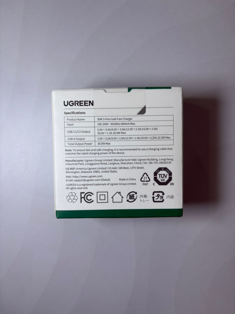 Cubo 30w Marca Ugreen - imagen 2