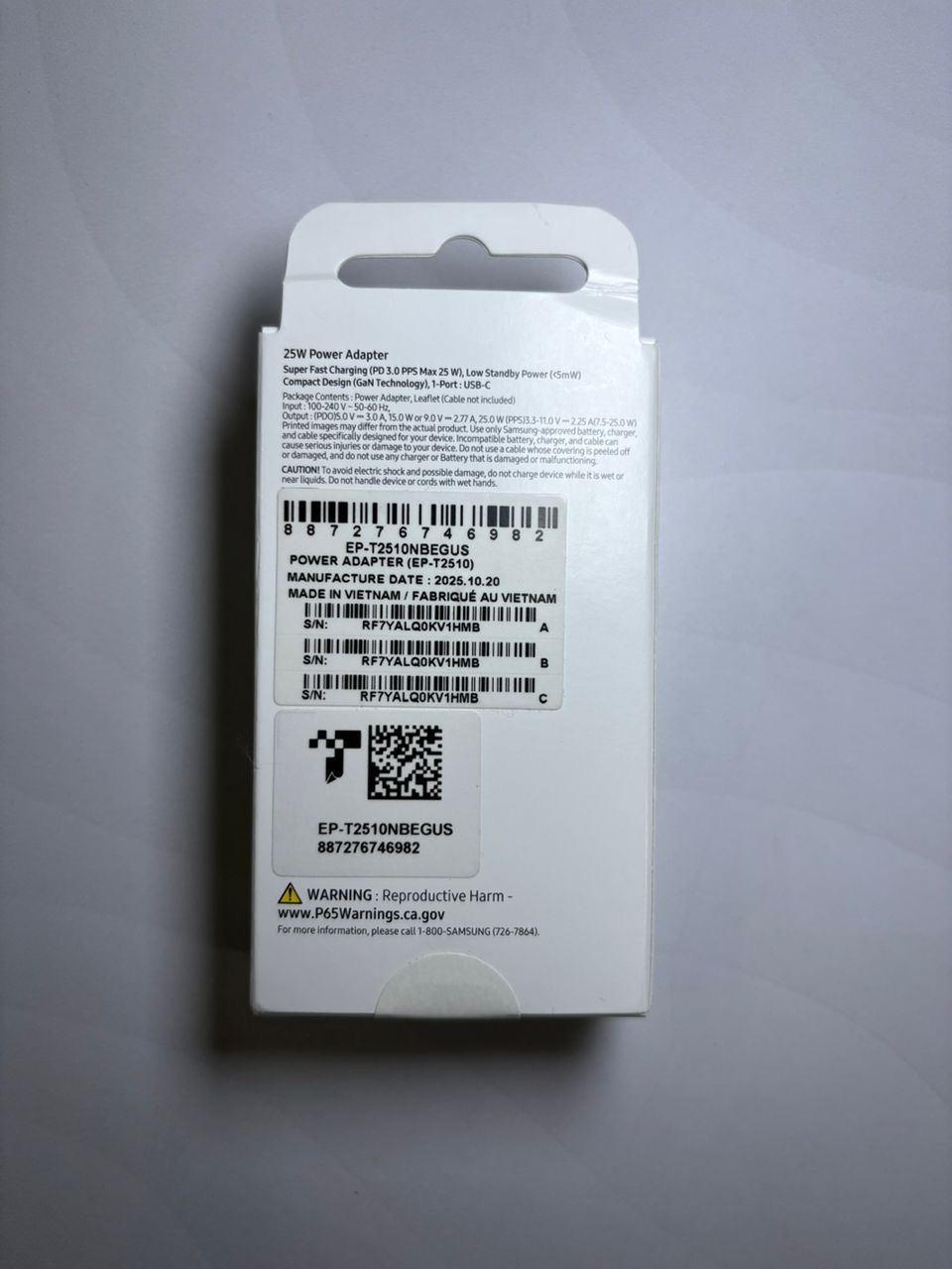 Cubo 25w Samsung original - imagen 2