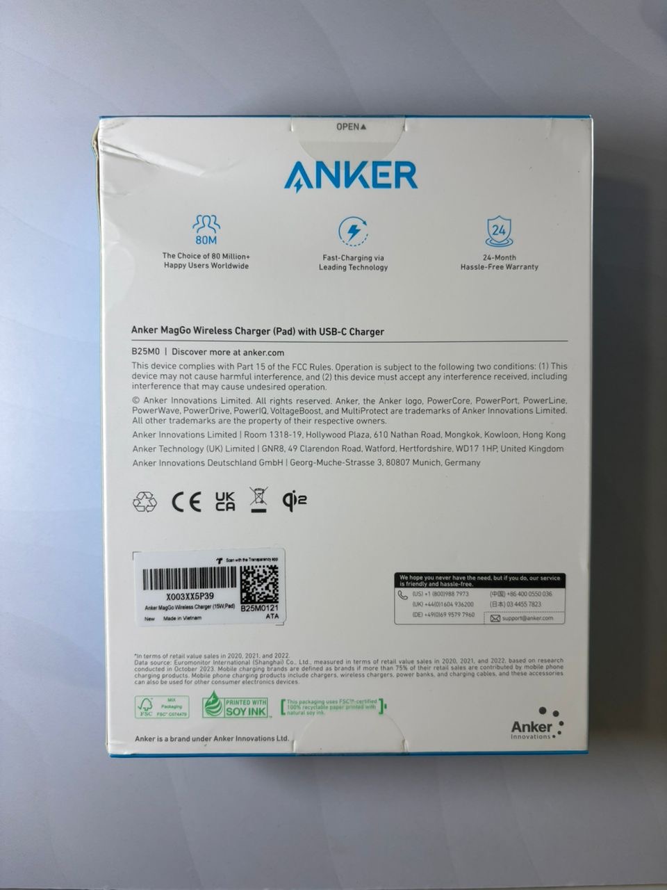 Cargador inalámbrico Marca Anker - imagen 3