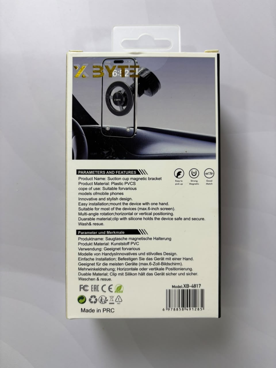 Soporte magnético de teléfono para carro - imagen 2