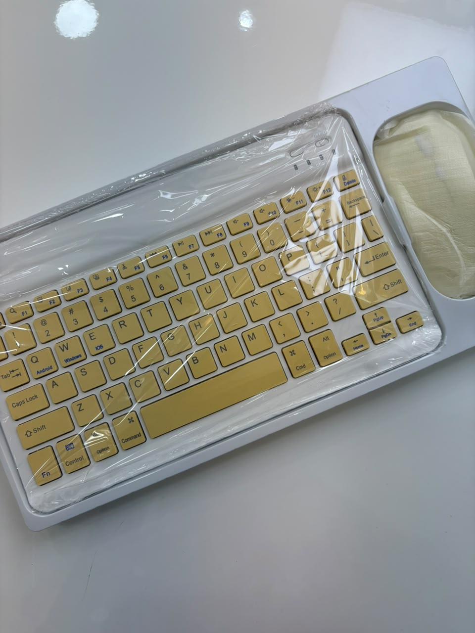 Teclado + mouse Amarillo - imagen 3