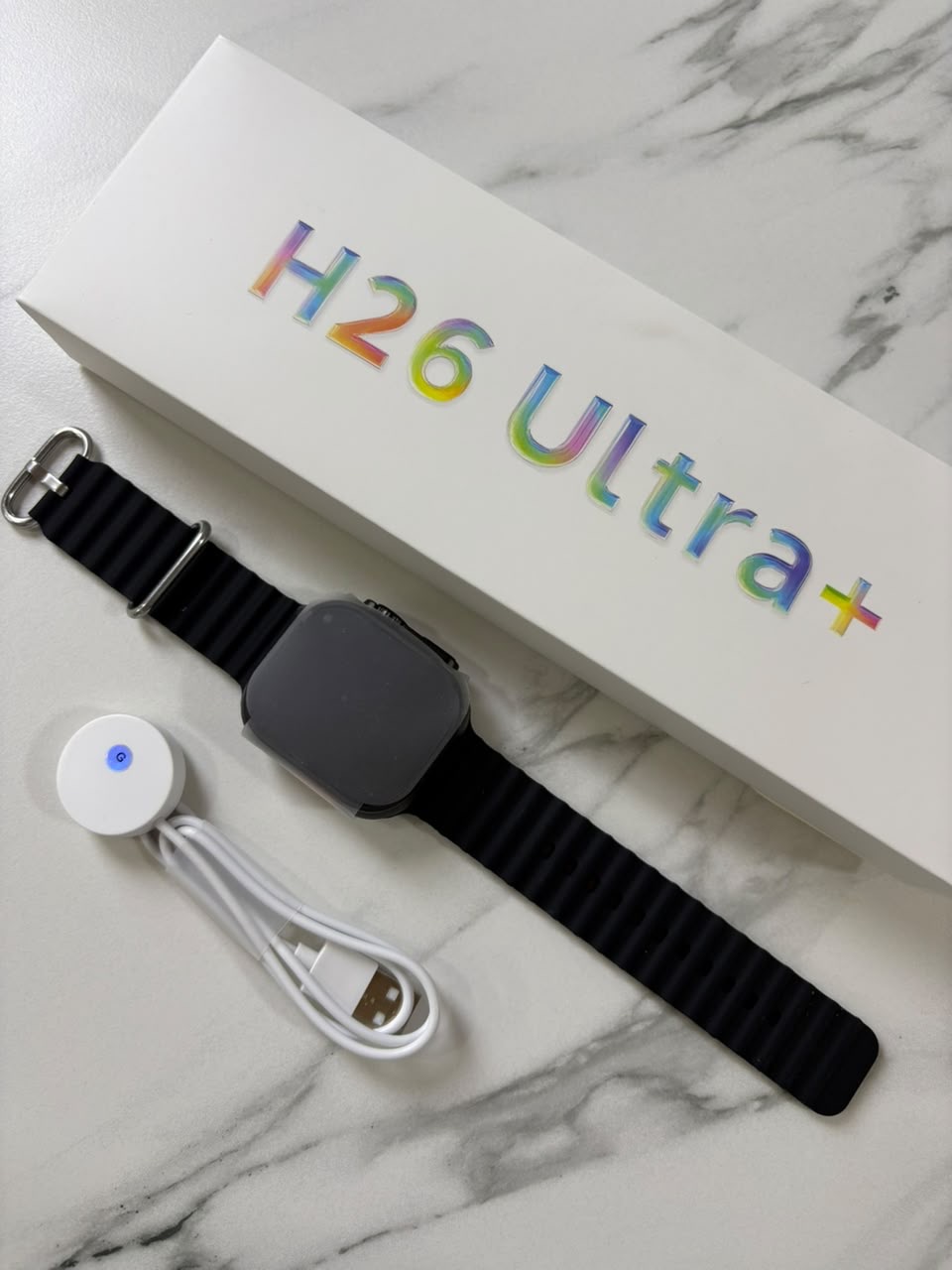 Smart watch H26 Ultra+ (49mm) negro - TuCase.sc