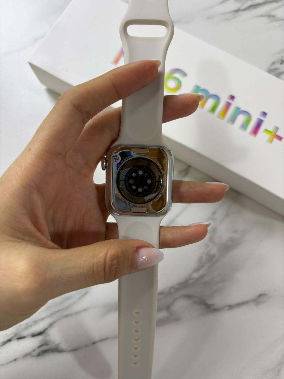 Smart watch H26 mini+ (42mm) plateado - imagen 4