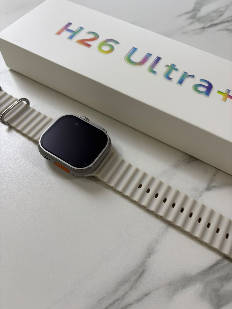 Smart watch H26 Ultra+ (49mm) plateado - imagen 3