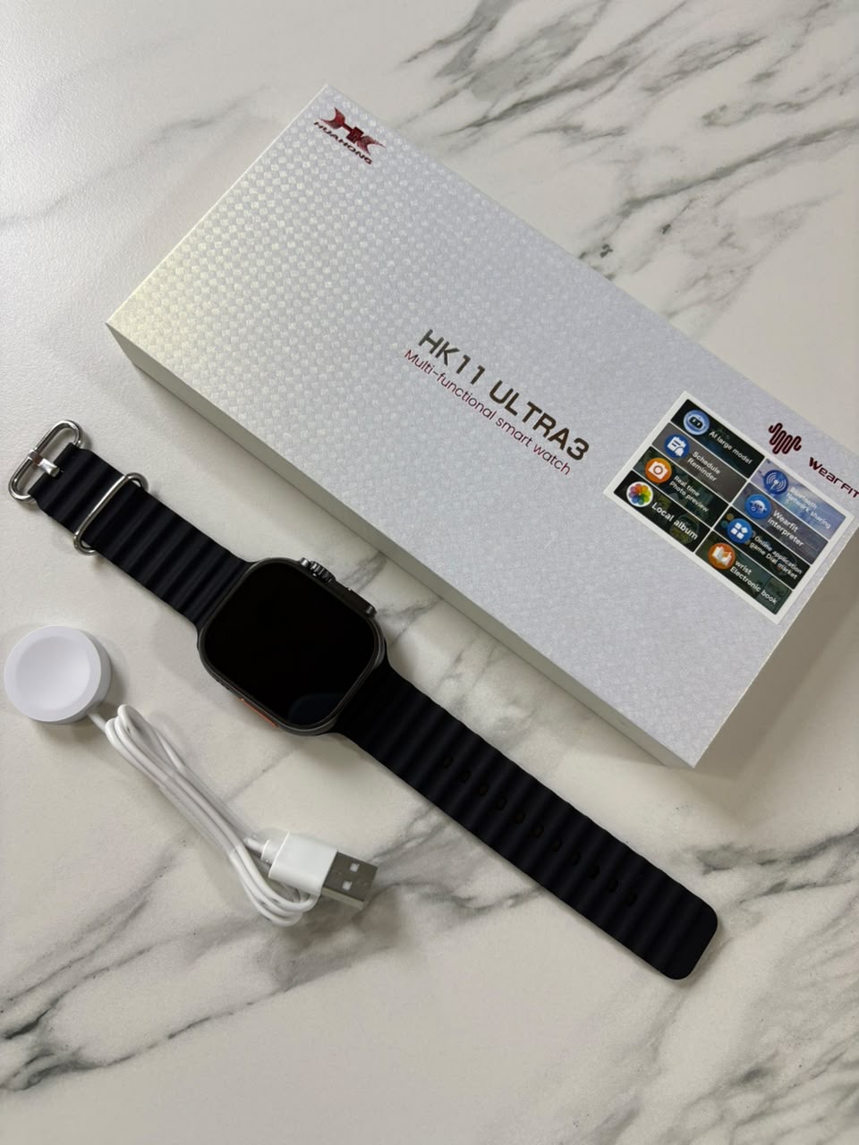 Smart watch HK 11 Ultra 3 (49mm) negro - TuCase.sc