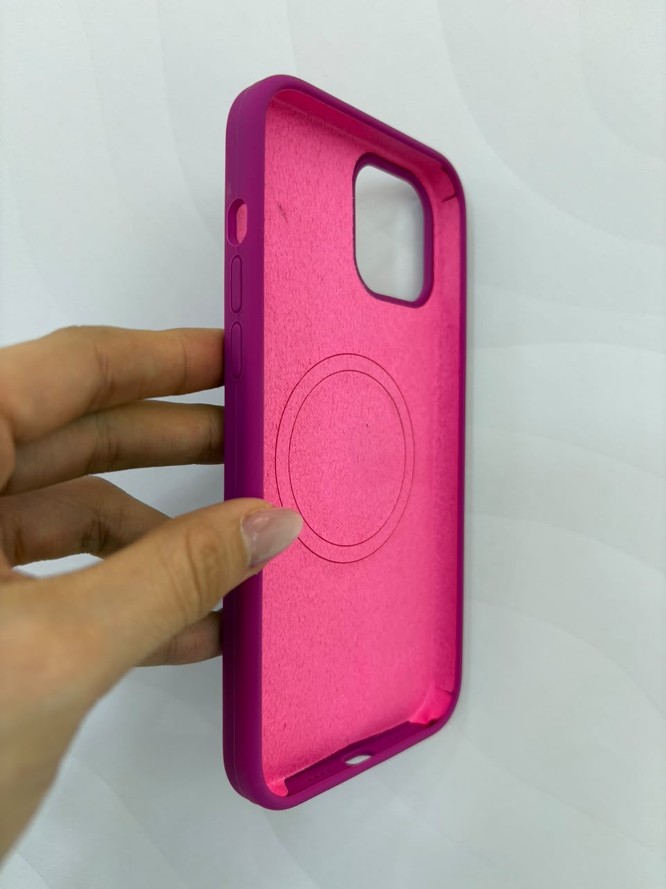 Case silicone con MagSafe iPhone 12 Pro Max - imagen 2