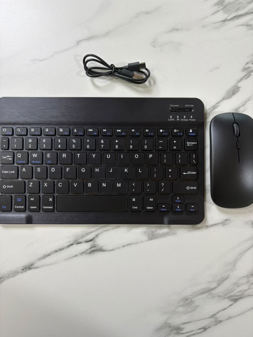Teclado + mouse negro - imagen 2