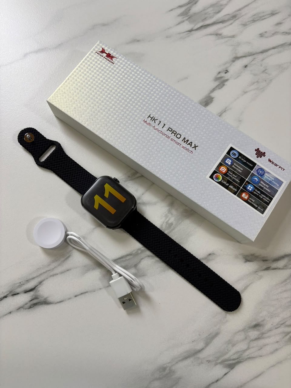 Smart watch HK 11 Pro Max (46mm) negro - imagen 3