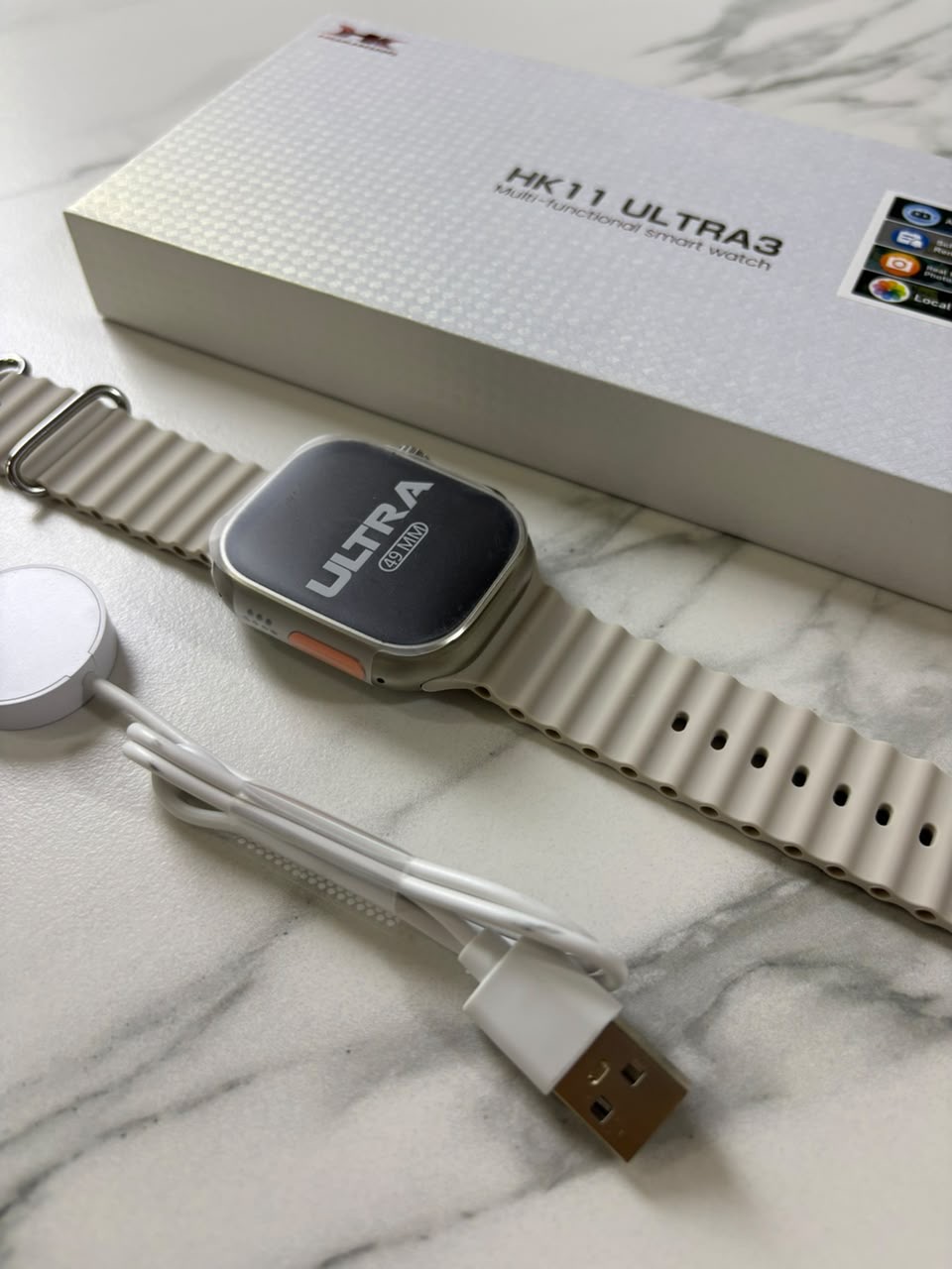 Smart watch HK 11 Ultra 3 (49mm) plateado - imagen 3