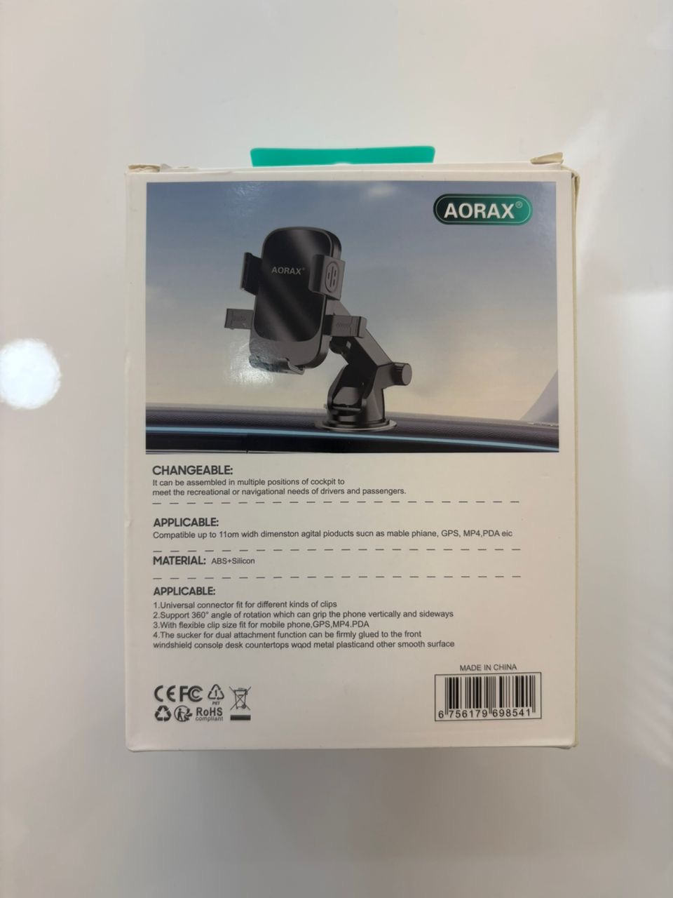Soporte de teléfono para carro Aorax - imagen 4