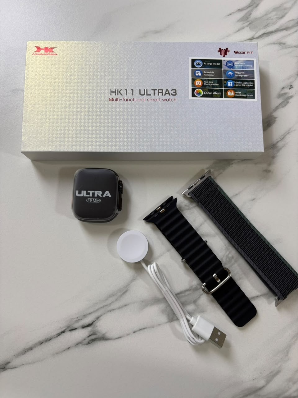 Smart watch HK 11 Ultra 3 (49mm) negro - imagen 2