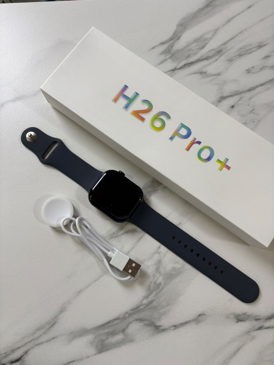 Smart watch H26 Pro+ (46mm) negro - TuCase.sc