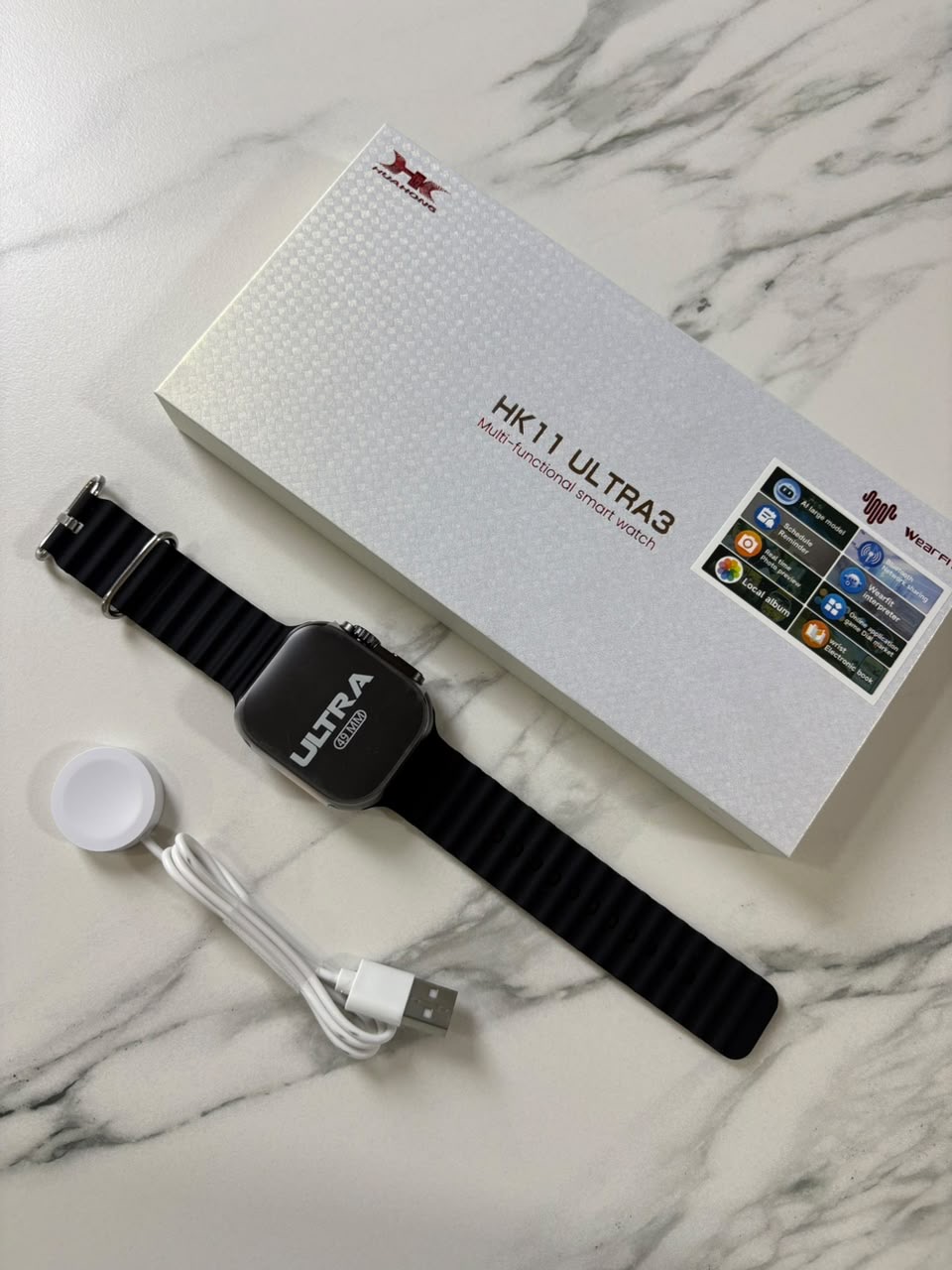Smart watch HK 11 Ultra 3 (49mm) negro - imagen 3