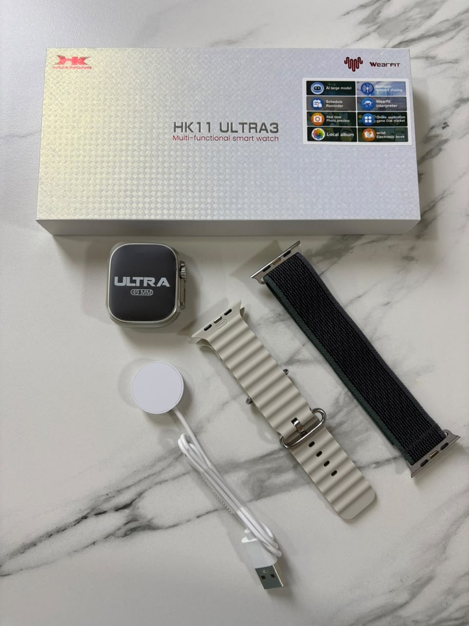 Smart watch HK 11 Ultra 3 (49mm) plateado - imagen 2